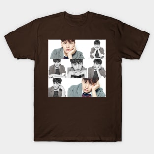 Choi tae joon collage T-Shirt